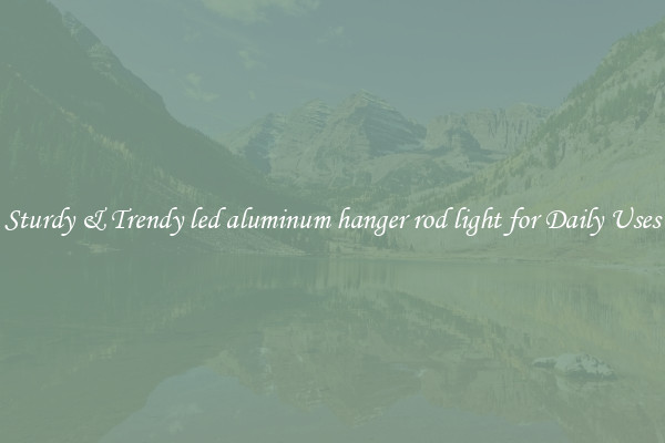 Sturdy & Trendy led aluminum hanger rod light for Daily Uses