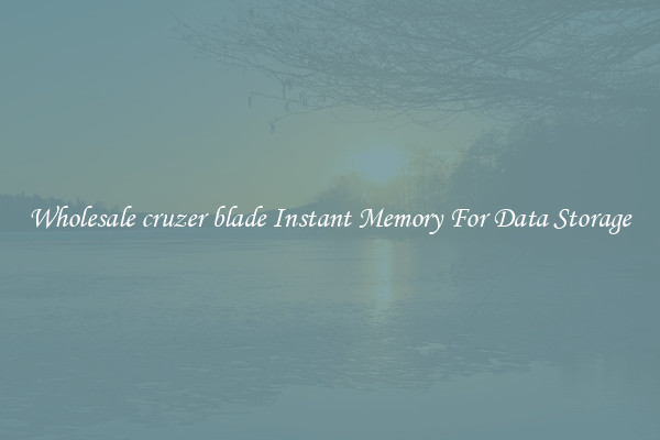 Wholesale cruzer blade Instant Memory For Data Storage